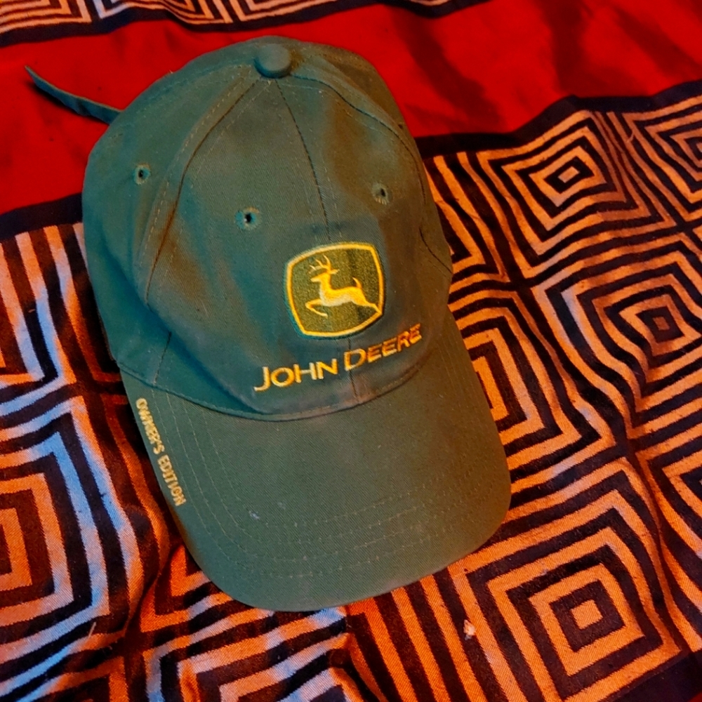 Vintage John Deere curve brim ball cap